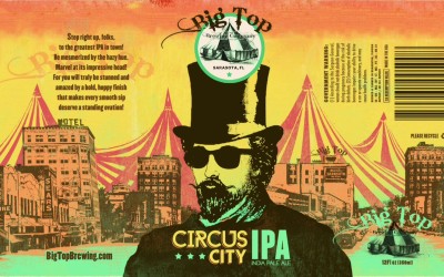 Big Top Brewing Company – Can Designs for Circus City IPA and Trapeze Monk Belgian-Style Wit