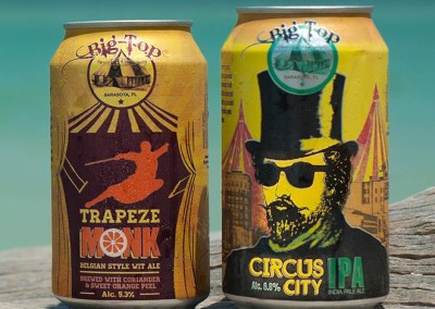 Big Top Brewery – Beer Bottles & Cans