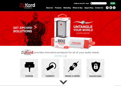 Zipkord – Web Design